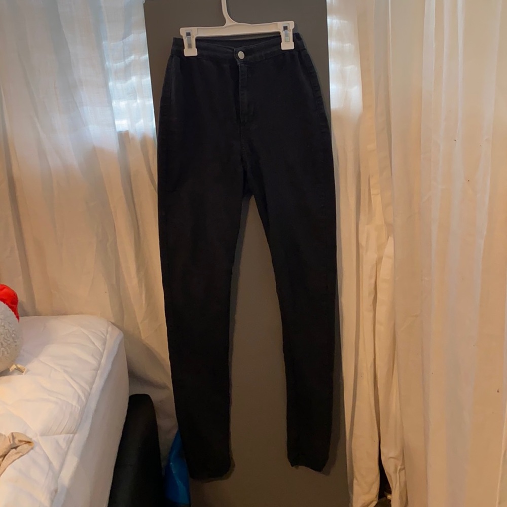 Fashion Nova High rise Black Jeans